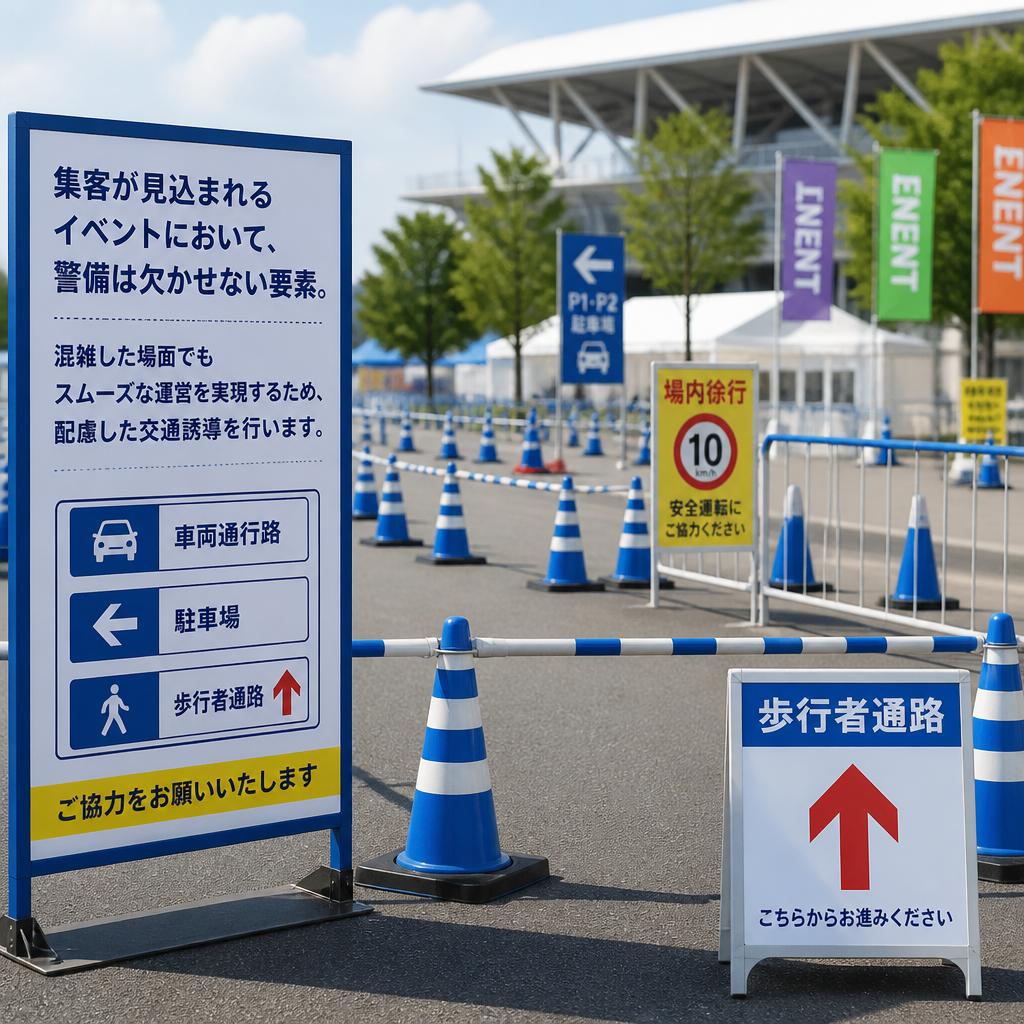 イベント会場の安全確保