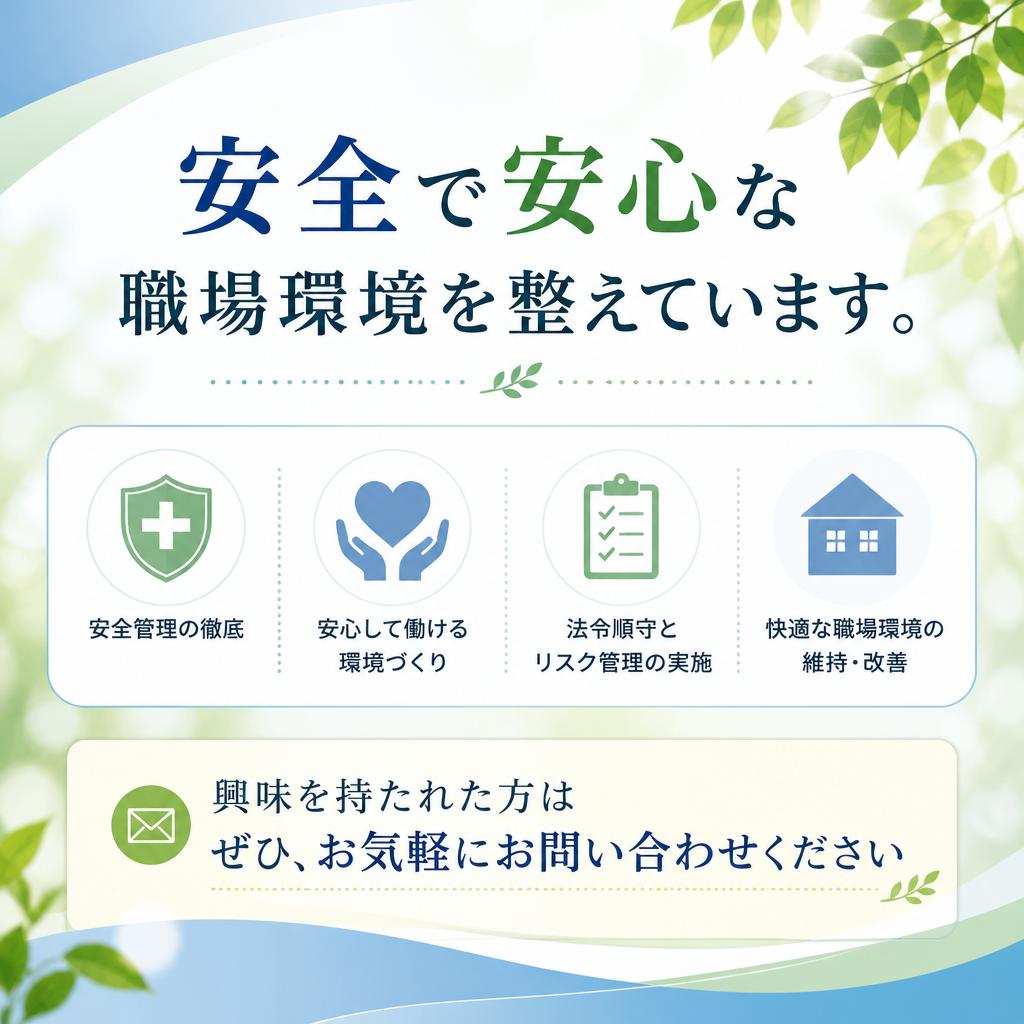 お気軽にお問い合わせを！